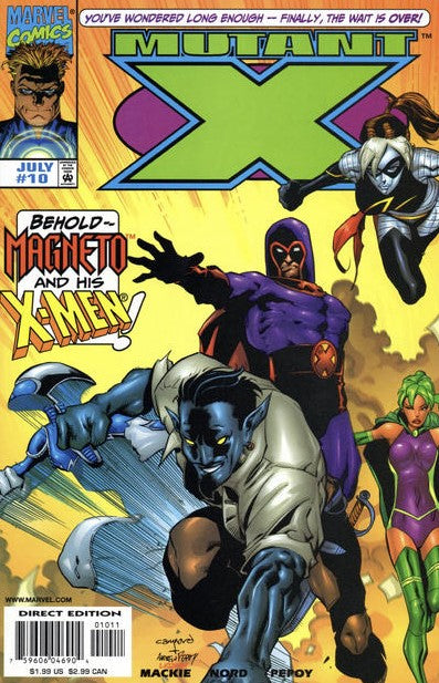 Mutant X #10 (1999)