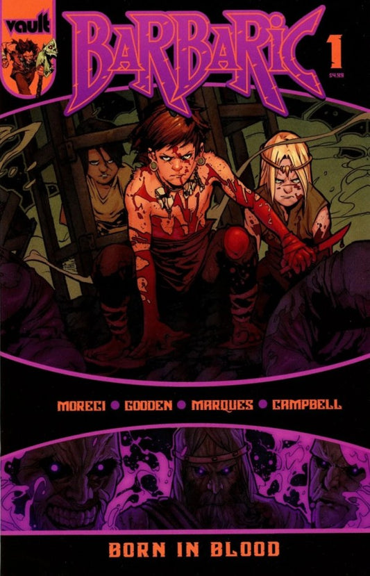 Barbaric: Born in Blood #1-3 set