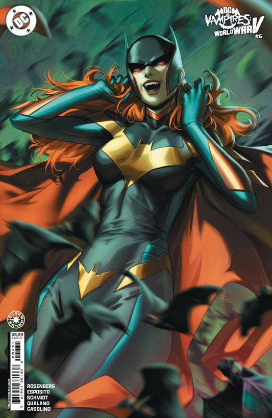DC vs. Vampires: World War V #6 Cover C Ejikure (Damaged)