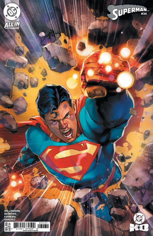 Superman #34 Cover C Rod Reis Variant