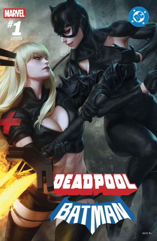 Marvel / DC: Deadpool / Batman #1 CGC 9.8 Stanley 'Artgerm' Lau Variant
