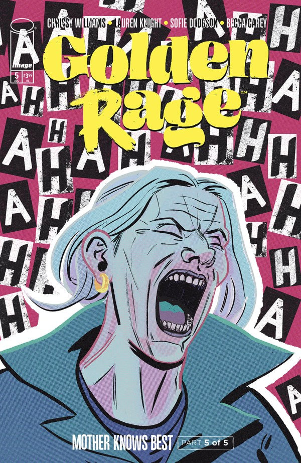 Golden Rage: Mother Knows Best #1-5 Main Cover Full Set