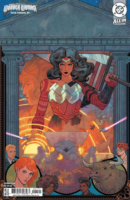 Absolute Wonder Woman 2026 Annual #1 Cover B Hayden Sherman Wraparound Variant