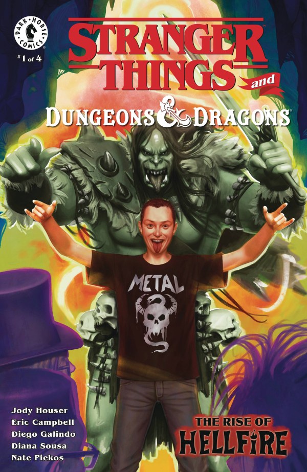Stranger Things and Dungeons & Dragons: The Rise of Hellfire #1 Cover C Rebeca Puebla Variant
