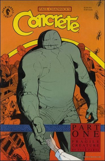 Concrete: Fragile Creature (1991) Full Set #1-4