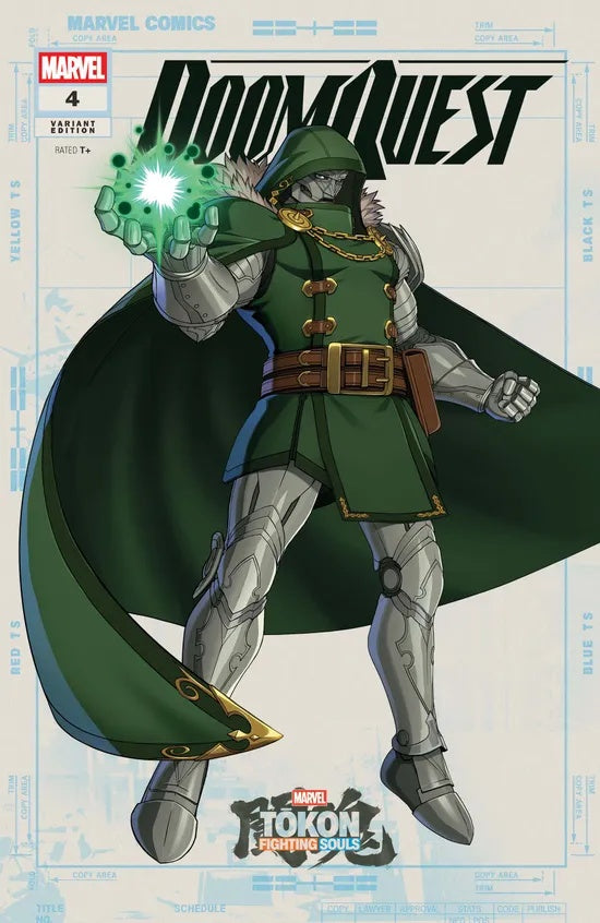 Doomquest #4 Marvel Games Marvel Tōkon: Fighting Souls Variant