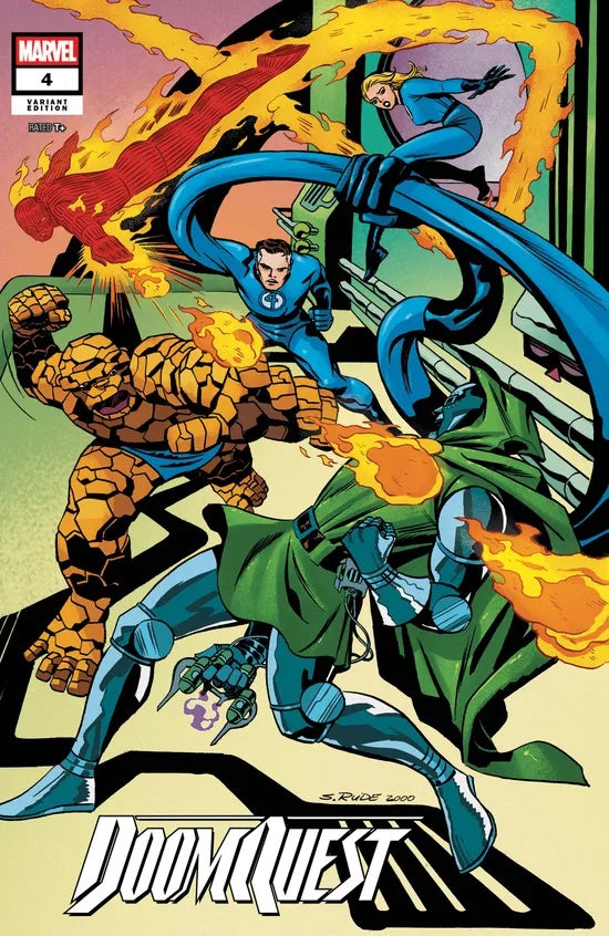 Doomquest #4 Steve Rude Variant
