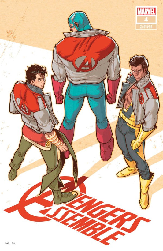 Avengers Assemble #4 Rickie Yagawa Avengers Jacket Variant