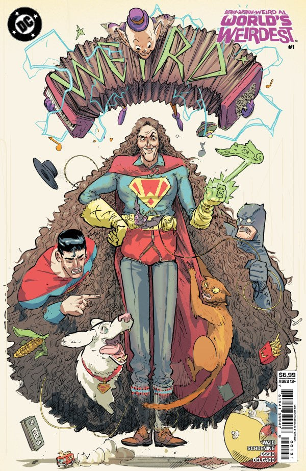 Batman / Superman / Weird Al: World's Weirdest #1 Cover C Riley Rossmo Variant