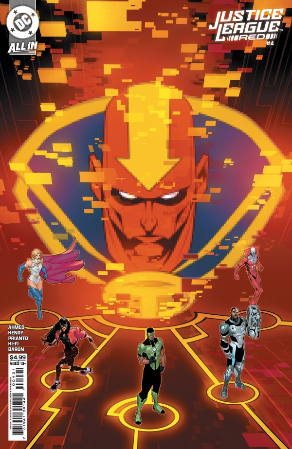 Justice League Red #4 Cover B David Baldeón Variant