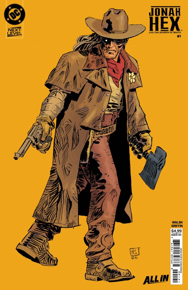 Jonah Hex and the Shadow of Death #1 Cover D Hayden Sherman Next Level Variant