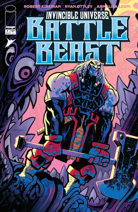 Invincible Universe: Battle Beast #1 5th Printing Dylan Burnett