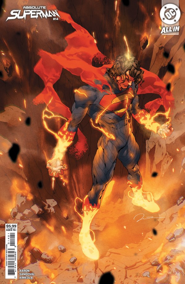 Absolute Superman #14 Cover B Gerald Parel Variant