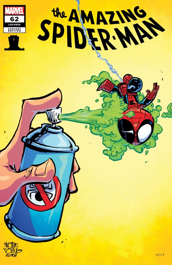 The Amazing Spider-Man #62 Skottie Young 8 Deaths of Spider-Man Variant