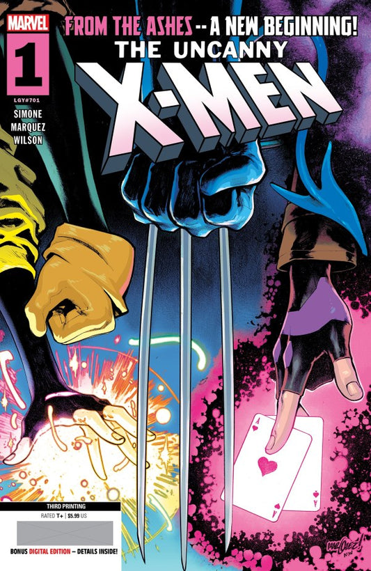Uncanny X-Men #1 3rd Printing