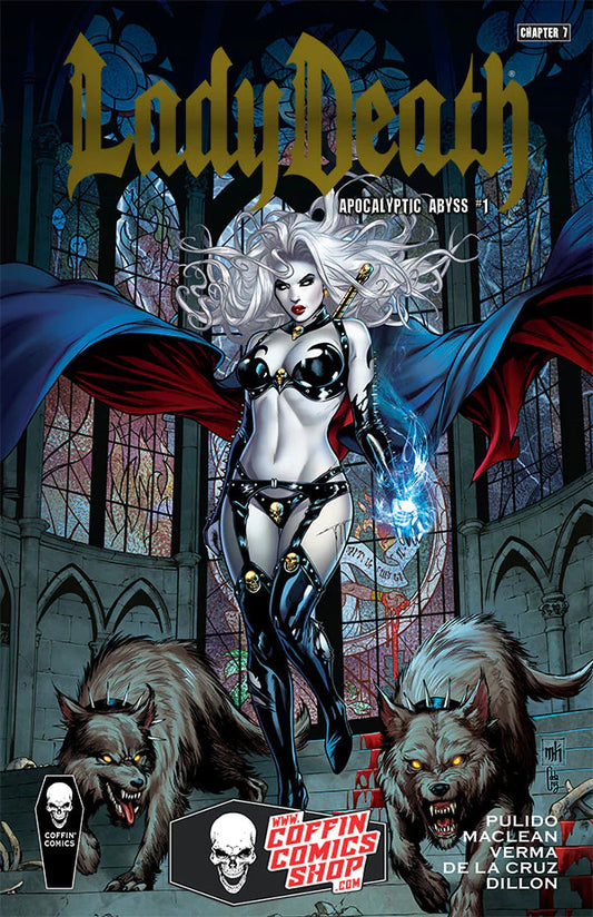 Lady Death: Apocalyptic Abyss #1 Mike Krome Gold Foil Variant chapter 7