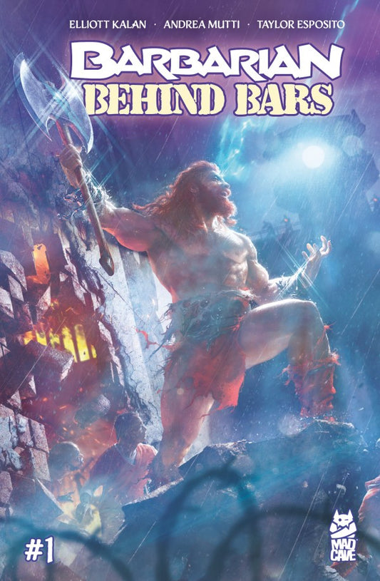 Barbarian Behind Bars #1 Cover B Rahzzah Variant