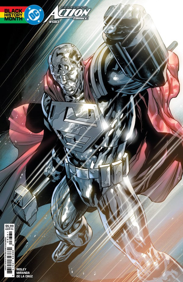 Action Comics #1083 Cover D Ryan Benjamin Black History Month
