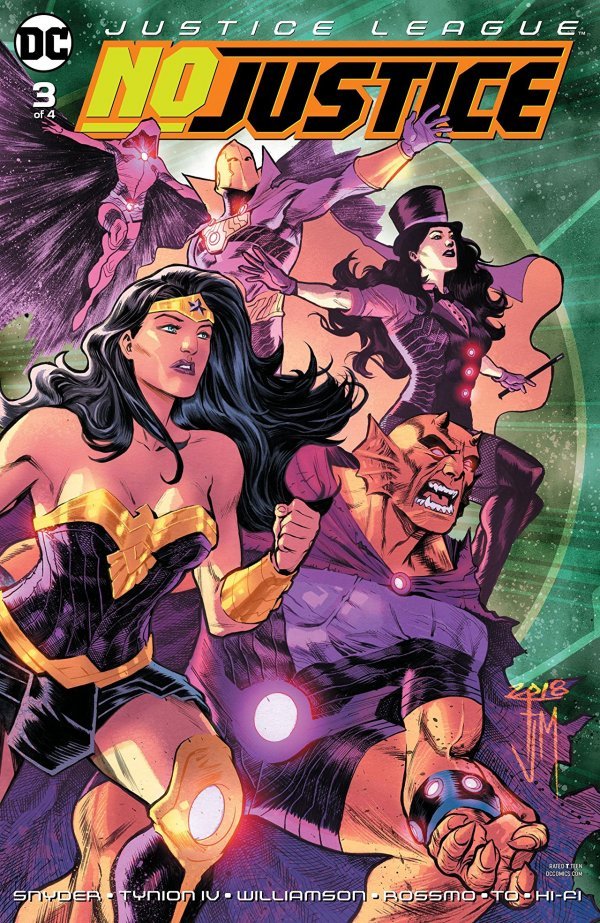 Justice League: No Justice Full Set #1-4 (2018)