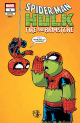 Spider-Man / Hulk: Fire and Brimstone #1 Skottie Young Variant