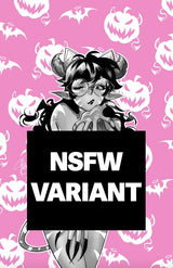 Mirka Andolfo's Sweet Paprika: Black, White, & Pink – Halloween Special #1 Cover F Mirka Andolfo Hot NSFW Polybagged Variant