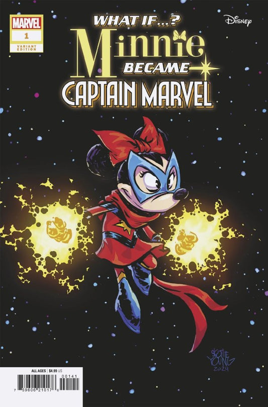 Marvel & Disney: What If...? Minnie Became Captain Marvel #1 Skottie Young Varian