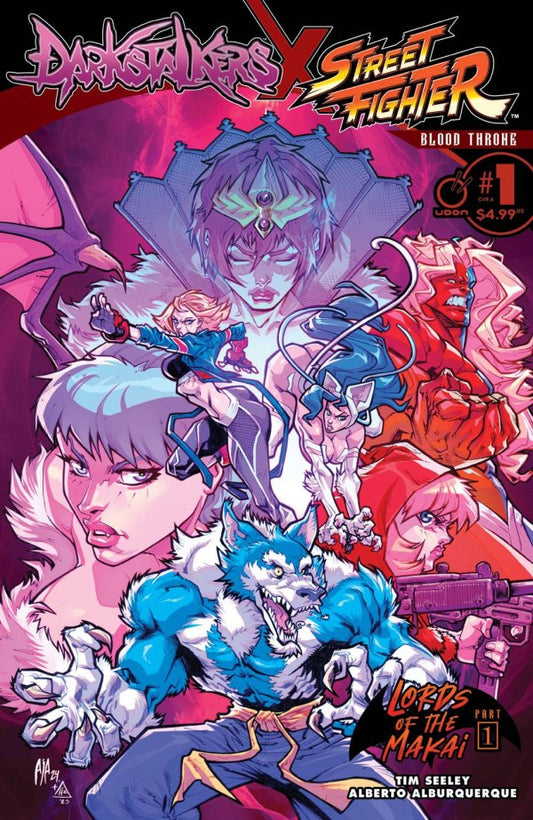 Darkstalkers X Street Fighter: Blood Throne #1