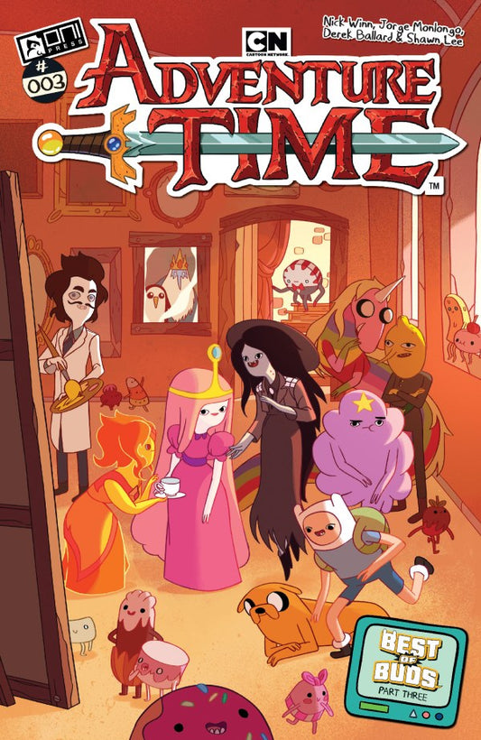 Adventure Time #3 Cover B Jorge Monlongo Variant