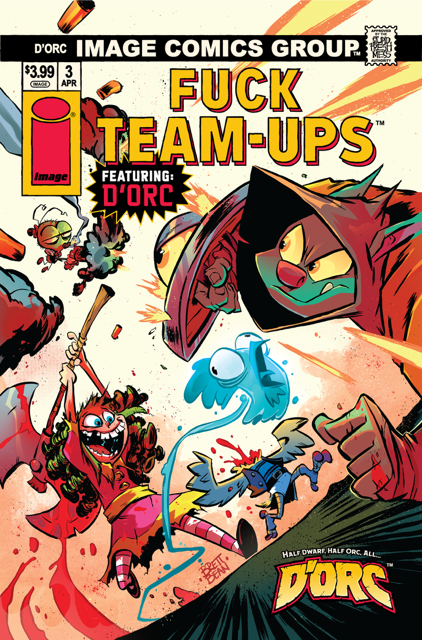 D'Orc #3 Cover D Brett Bean I Hate Fairyland Team Up NSFW Variant