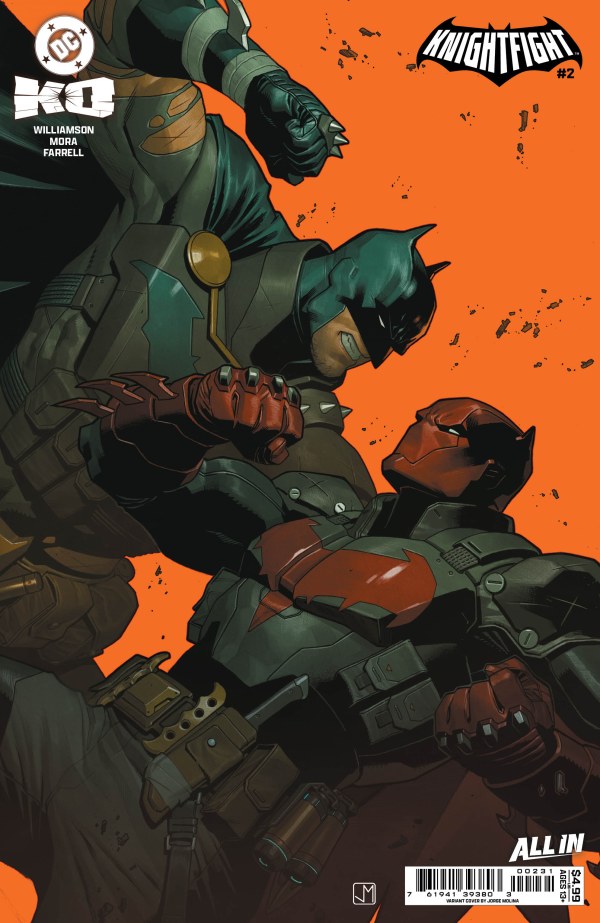 DC K.O.: Knightfight #2 Cover C Jorge Molina Variant