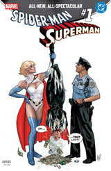Marvel / DC: Spider-Man / Superman #1 Adam Hughes Variant