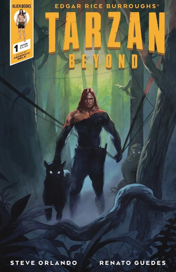Tarzan Beyond #1 Cover B Federico Mele Variant
