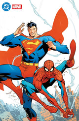 DC / Marvel: Superman / Spider-Man #1 Cover Y Jorge Jiménez Foil Virgin Variant