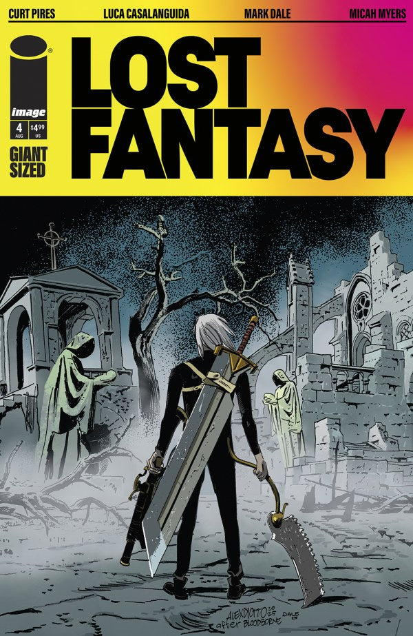 Lost Fantasy #4 Cover B Alex Diotto Variant