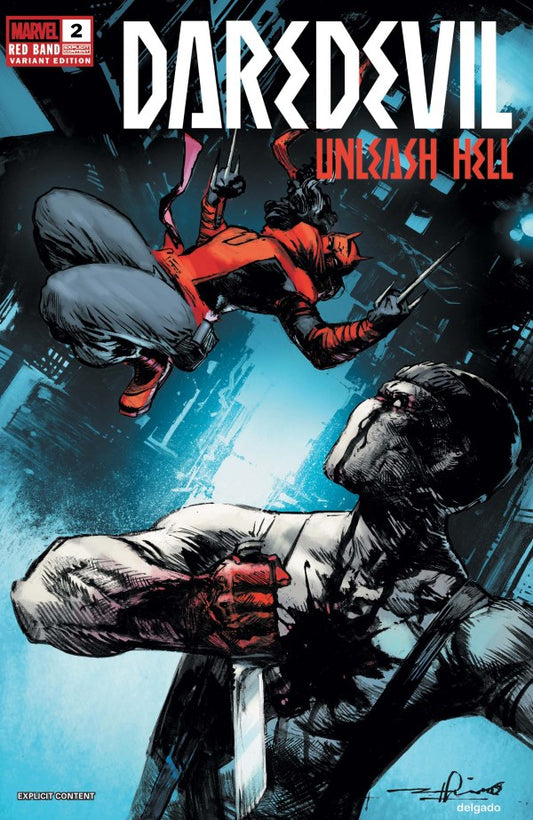 Daredevil: Unleash Hell - Red Band #2 Gerardo Zaffino Variant
