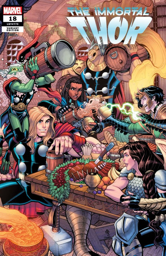 The Immortal Thor #18 Nick Bradshaw Winter Holiday Variant