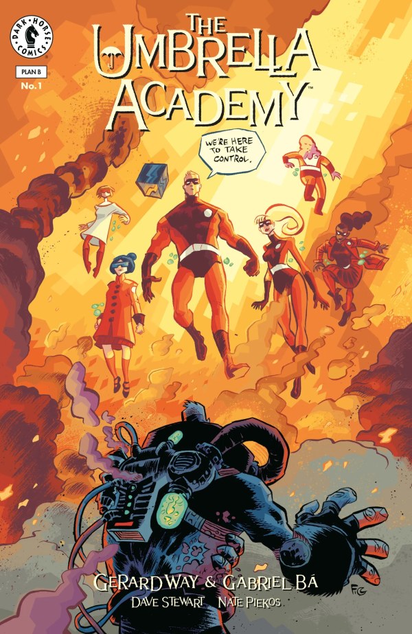 The Umbrella Academy: Plan B #1 Cover B Fábio Moon Variant