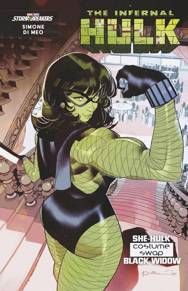 The Infernal Hulk #9 Simone Di Meo Hellfire Costume Swap Variant