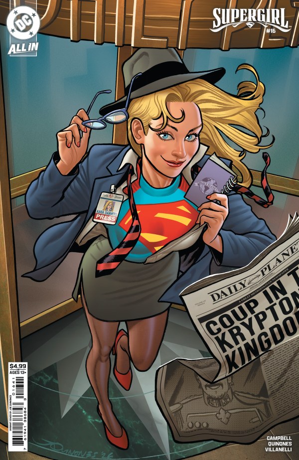 Supergirl #16 Cover D Joe Quinones Variant