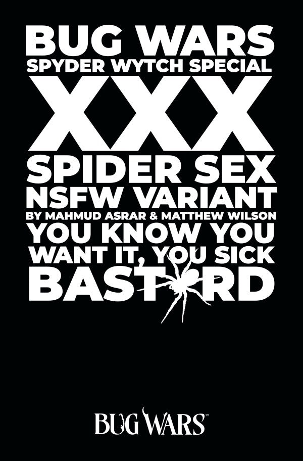 Bug Wars: The Spyder Wytch Special #1 Cover B Mahmud Asrar NSFW Variant