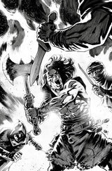 Diablo: Dawn of Hatred #1 Cover G 1:10 Adam Gorham Black & White Virgin Variant