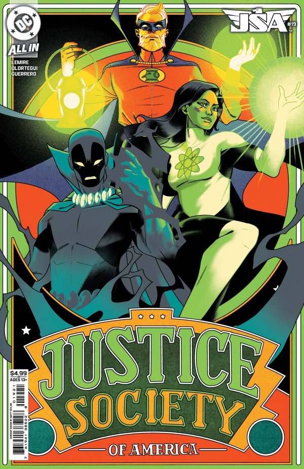 JSA #19 Cover B Matt Taylor Variant