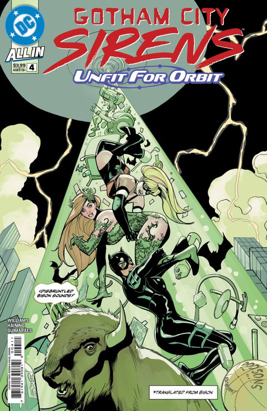 Gotham City Sirens: Unfit for Orbit #4