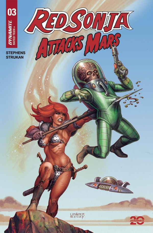 Red Sonja Attacks Mars #3