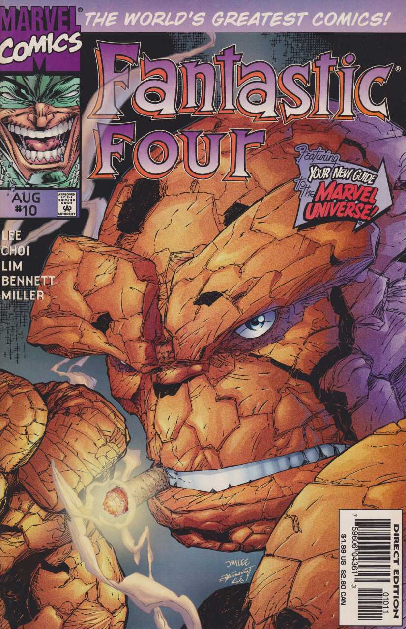 Fantastic Four #10 Jim Lee Cover (1997)