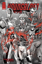 Youngblood: Mass Market Edition #1 Cover M Rob Liefeld Manga Black & White Variant