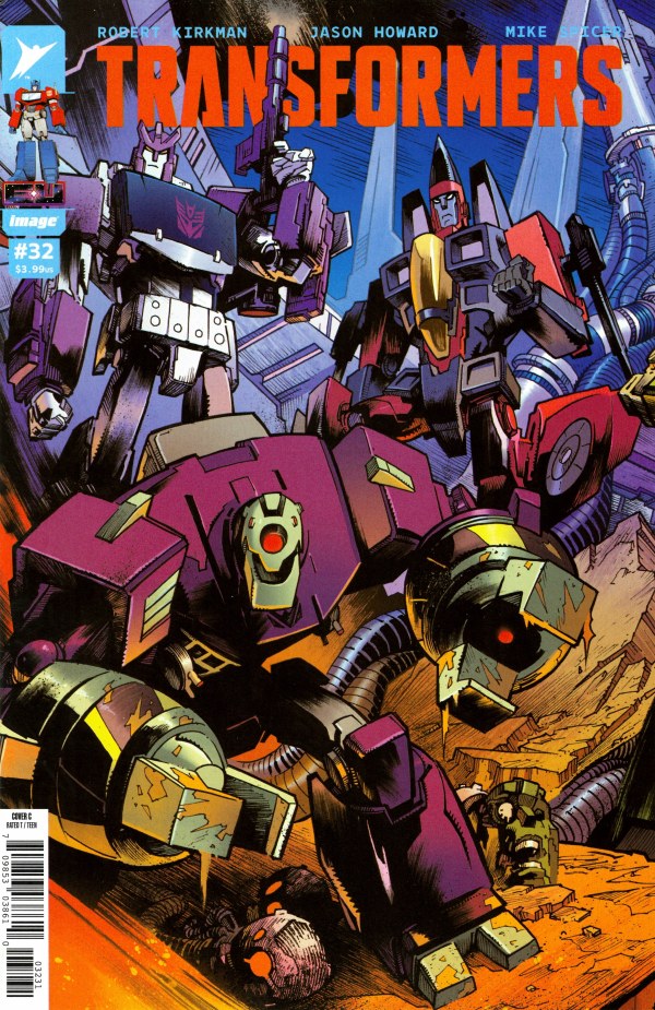 Transformers #32 Cover C Jason Howard Connecting Variant