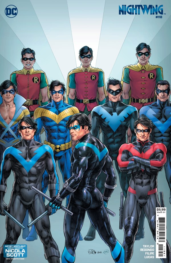 Nightwing #118 Cover E Nicola Scott Artist Spotlight