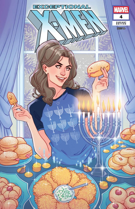 Exceptional X-Men #4 Marguerite Sauvage Winter Holiday Variant