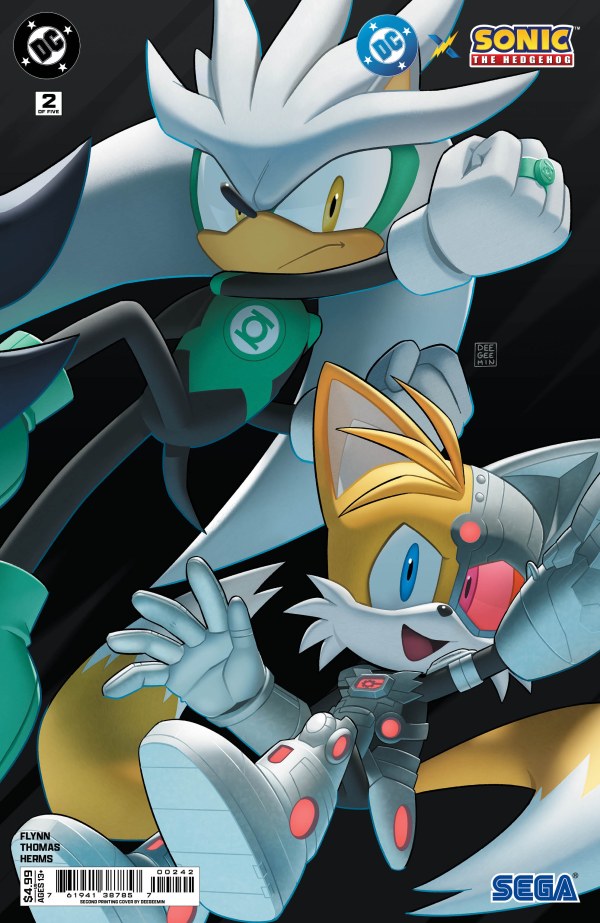 DC x Sonic the Hedgehog #1-5 Min Ho Kim Connecting Full Set